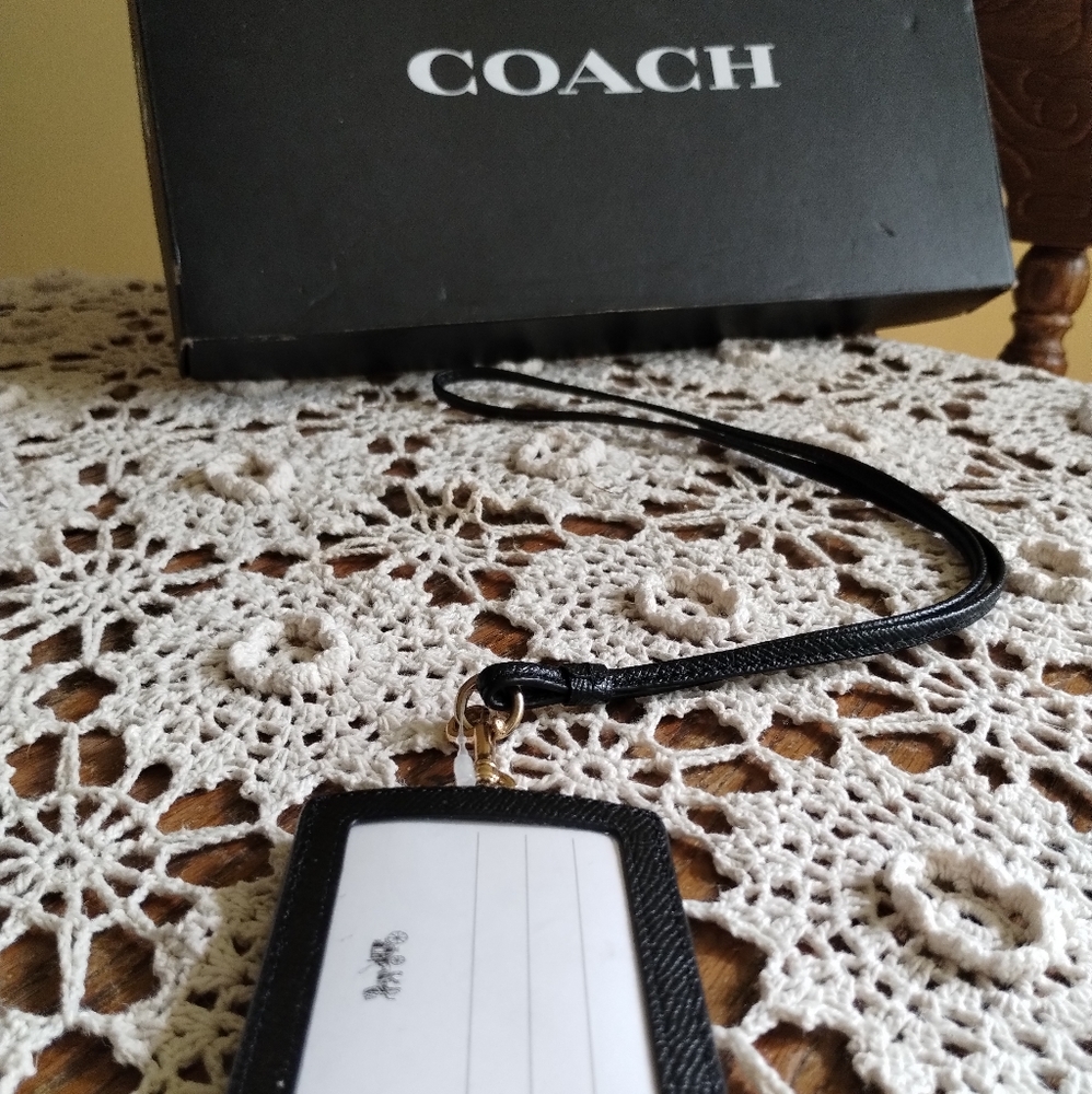 Coach lanyard